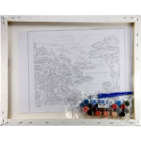 Malowanie po numerach Pejzaż 40x50 cm FLAMINGO LINE