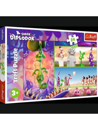 -PUZZLE 24EL TREFL MAXI CIEKAWSKI SMOK DIPLODOK8