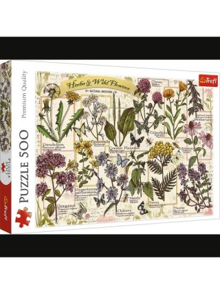 -PUZZLE 500EL TREFL ZIOLA LECZNICZE PUD8
