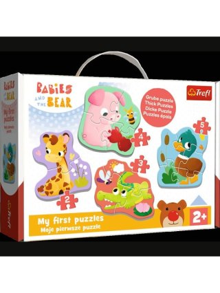Puzzle Baby Classic Bobaskowe zwierzątka TREFL 36135 TR