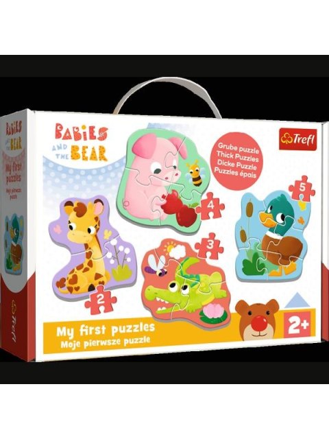 Puzzle Baby Classic Bobaskowe zwierzątka TREFL 36135 TR