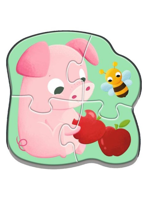 Puzzle Baby Classic Bobaskowe zwierzątka TREFL 36135 TR