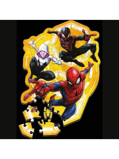 -PUZZLE DREW 50EL TREFL SPIDERMAN W AKCJI PUD10