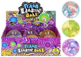 Piłka odbijająca i świecąca 10cm mix MEGA CREATIVE 567866