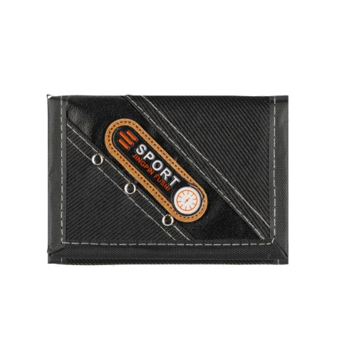 Portfel 1 zamek z rzepą Sport mix A 12 D42688