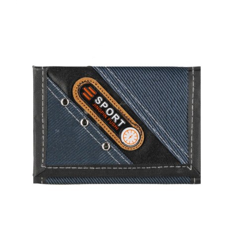 Portfel 1 zamek z rzepą Sport mix A 12 D42688