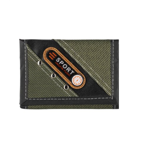 Portfel 1 zamek z rzepą Sport mix A 12 D42688