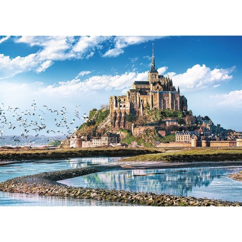 Puzzle 1000 elementów Mont Saint-Michel Paris TREFL 10766 TR