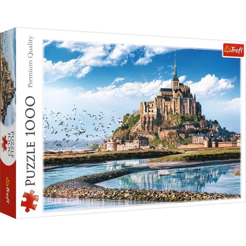 Puzzle 1000 elementów Mont Saint-Michel Paris TREFL 10766 TR