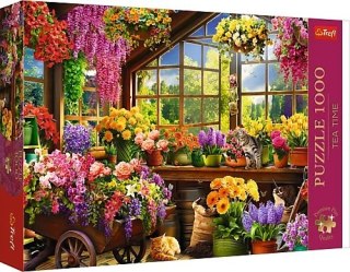 Puzzle 1000 elementy Premium Przygotowania do wiosny TREFL 10840 TR