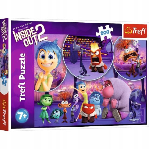 Puzzle 200el Inside Out 2 Dziecięce emocje TREFL 13305 TR
