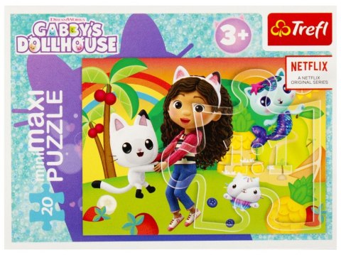Puzzle 20el MiniMaxi 21158 Dzień Gabi TREFL 21158 TR