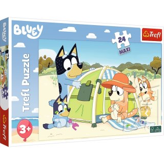 Puzzle 24 elementy Maxi Wspaniały Dzień Bluey TREFL 14357 TR