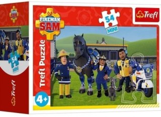 Puzzle 54el mini Strażak Sam w gotowości TREFL 19759