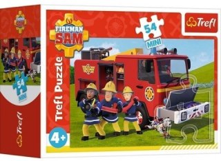 Puzzle 54el mini Strażak Sam w gotowości TREFL 19760