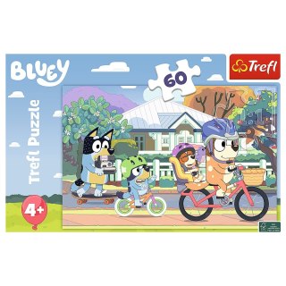 Puzzle 60 elementów Wesoły Bluey TREFL 17384 TR