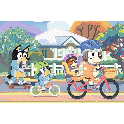 Puzzle 60 elementów Wesoły Bluey TREFL 17384 TR