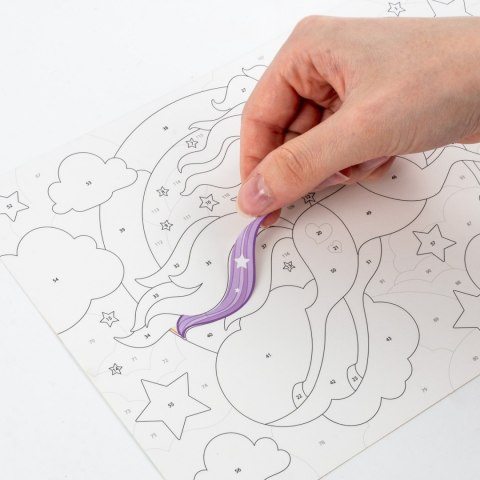 ZEST KREAT WYKLEJ PO NUMERACH JEDNOROZ KIDEA FOL