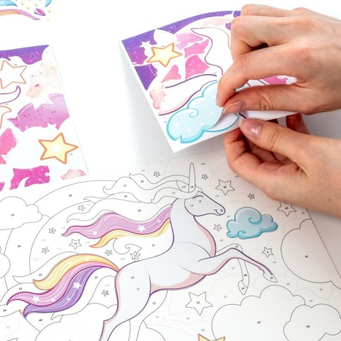 ZEST KREAT WYKLEJ PO NUMERACH JEDNOROZ KIDEA FOL