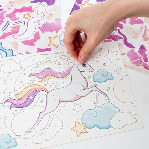 ZEST KREAT WYKLEJ PO NUMERACH JEDNOROZ KIDEA FOL