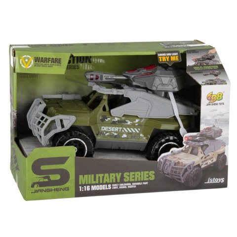 Auto Wojskowe światło/dźwięk MEGA CREATIVE 568835