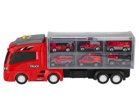 Auto ciężarowe Transporter z akcesoriami MEGA CREATIVE 571214