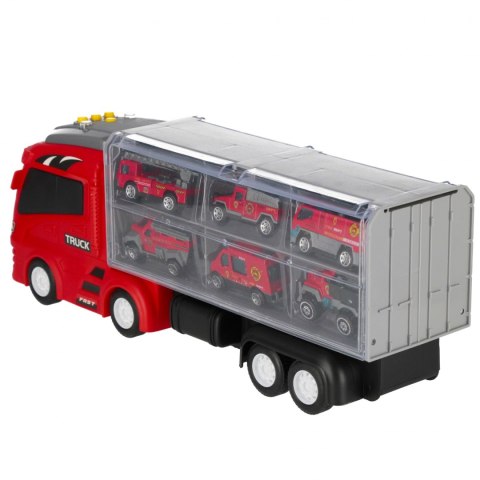 Auto ciężarowe Transporter z akcesoriami MEGA CREATIVE 571214