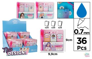 Karteczki samoprzylepne z mini długopisem Big Dream Girls A 36 MP BD23001