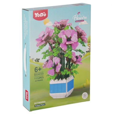 Klocki konstrukcyjne Kwiaty 1112 szt. MEGA CREATIVE 567482