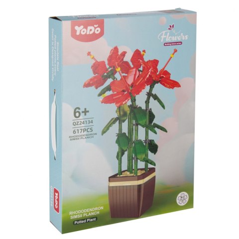 Klocki konstrukcyjne Kwiaty 617 szt. MEGA CREATIVE 567494