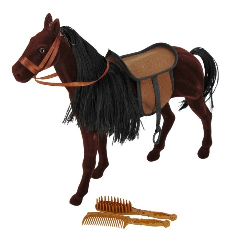 Konik flokowany z akcesoriami MEGA CREATIVE 567751