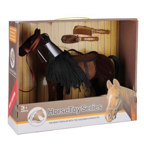Konik flokowany z akcesoriami MEGA CREATIVE 567751