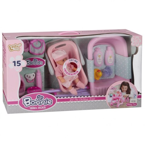 Lalka Bobas 20cm z akcesoriami MEGA CREATIVE 568540