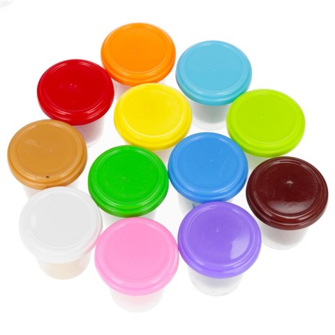 Masa plastyczna 12kol z akcesoriami MEGA CREATIVE 572020