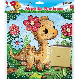 Mozaika piankowa Dino 25x25 cm FUN&JOY