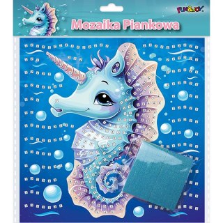 Mozaika piankowa Konik morski 25x25 cm FUN&JOY