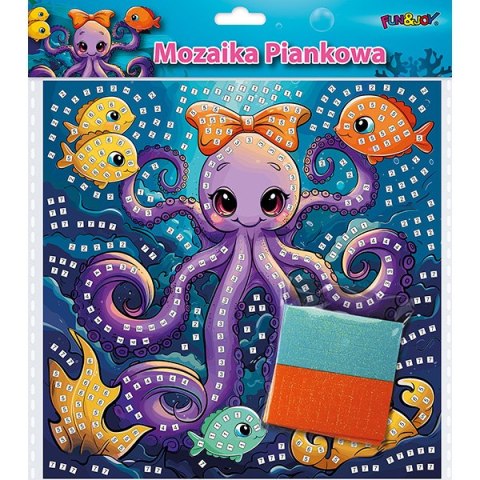 Mozaika piankowa Ośmiornica 25x25 cm FUN&JOY