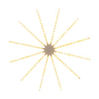 Świateczna gwiazda ozdobna Led