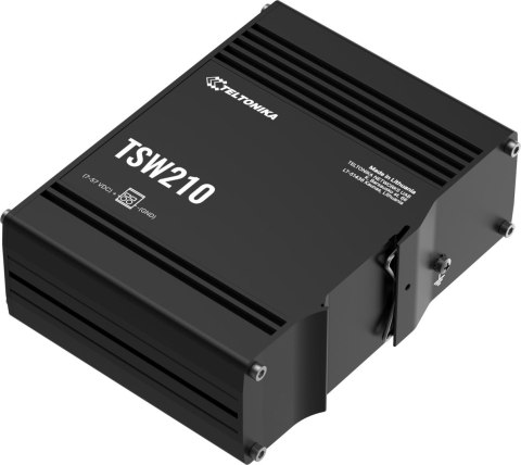 Teltonika TSW210 switch przemysłowy 8xGE 2xSFP PoE+ (TSW210000010) DIN
