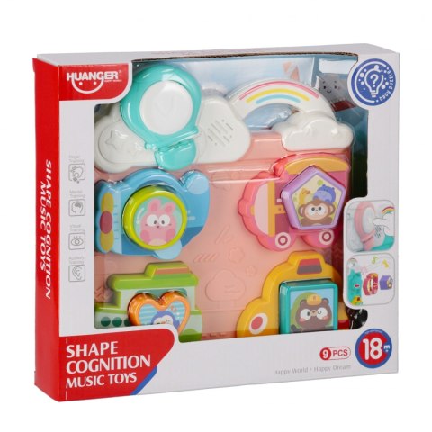 Zabawka dla dzieci Tablica puzzle MEGA CREATIVE 572062