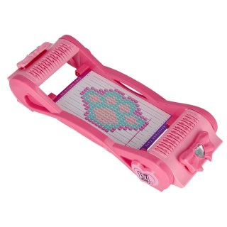 Zestaw kreatywny maszynka do tworzenia bransoletek MEGA CREATIVE 568647