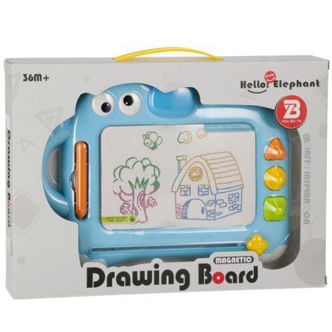 Znikopis magnetyczny kolorowy Słonik MEGA CREATIVE 572041