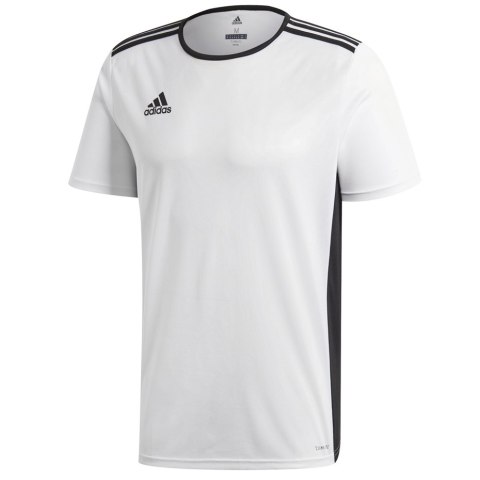 Koszulka męska adidas Entrada 18 Jersey biała CD8438 Koszulka męska adidas Entrada 18 Jersey biała CD8438