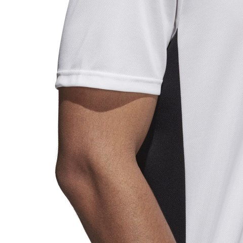 Koszulka męska adidas Entrada 18 Jersey biała CD8438 Koszulka męska adidas Entrada 18 Jersey biała CD8438