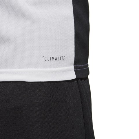 Koszulka męska adidas Entrada 18 Jersey biała CD8438 Koszulka męska adidas Entrada 18 Jersey biała CD8438