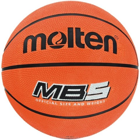 Piłka koszykowa Molten pomarańczowa MB5 Piłka koszykowa Molten pomarańczowa MB5