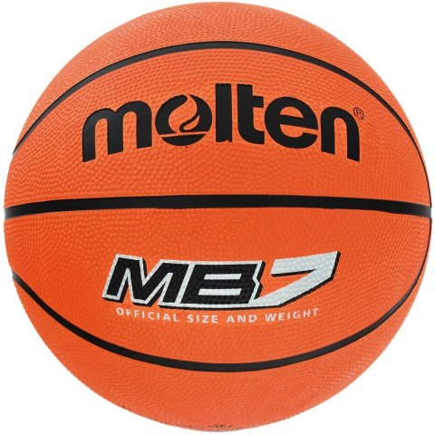 Piłka koszykowa Molten pomarańczowa MB7 Piłka koszykowa Molten pomarańczowa MB7