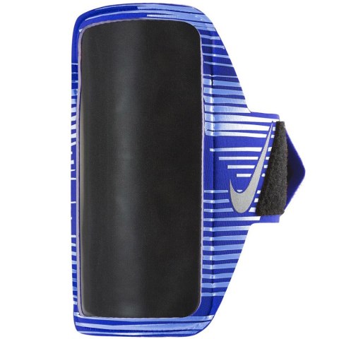 Saszetka na ramię Nike Printed Lean Arm Band niebieska NRN68439 Saszetka na ramię Nike Printed Lean Arm Band niebieska NRN68439