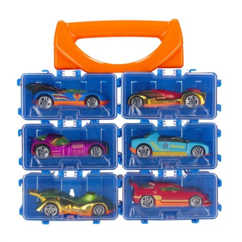 Auto wyścigowe metalowe 6szt. MEGA CREATIVE 571835