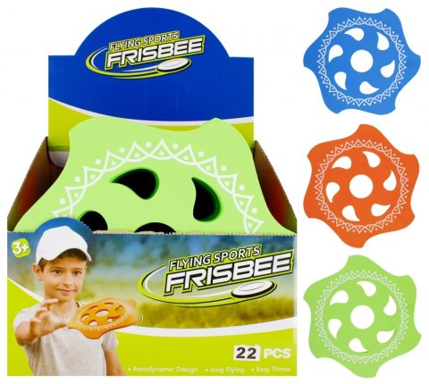 Dysk latający pianka 26cm MEGA CREATIVE 532372